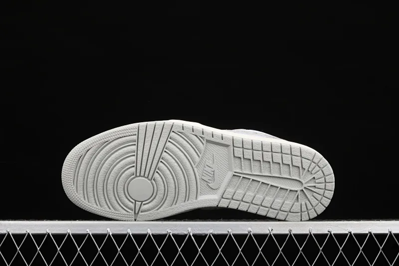 All categories Air Jordan Jordan series basketball shoes Air Jordan 1 Low G version pure original Air Jordan 1 Low Prm "Elephant Print" AJ1 Joe 1 low top white gray crackle pattern DH4269-100